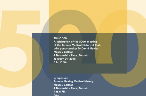 Toronto Medical Historical Club 500