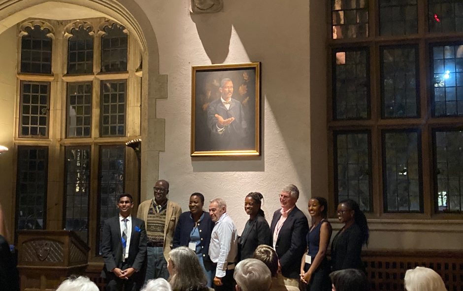 Celebration of portrait of Dr Alexander Augusta