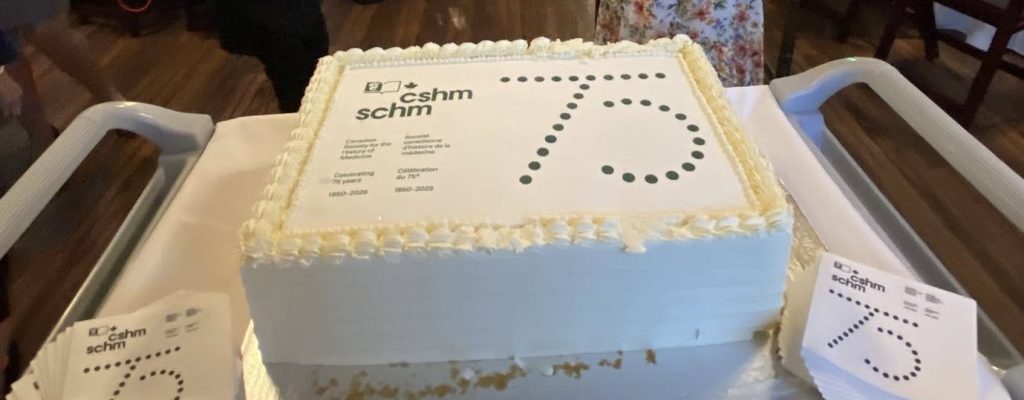 CSHM 75th anniversary cake