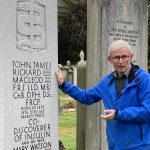 Kenneth McHardy At JJR Macleod's grave