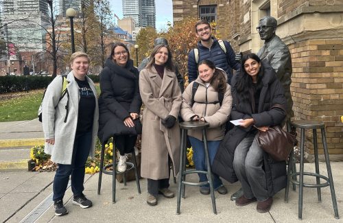Health History Interest Group of UT Joins Our Walking Tour