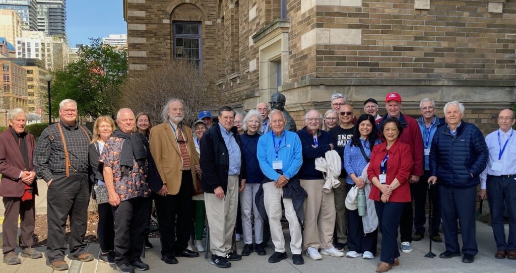 Medical discovery walking tour - group photo