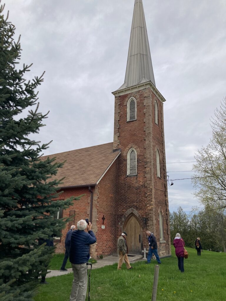 Trinity Anglican Church at Bond Head, now St Catherine of Alexandria Catholic Church